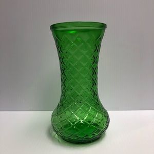 Green vase